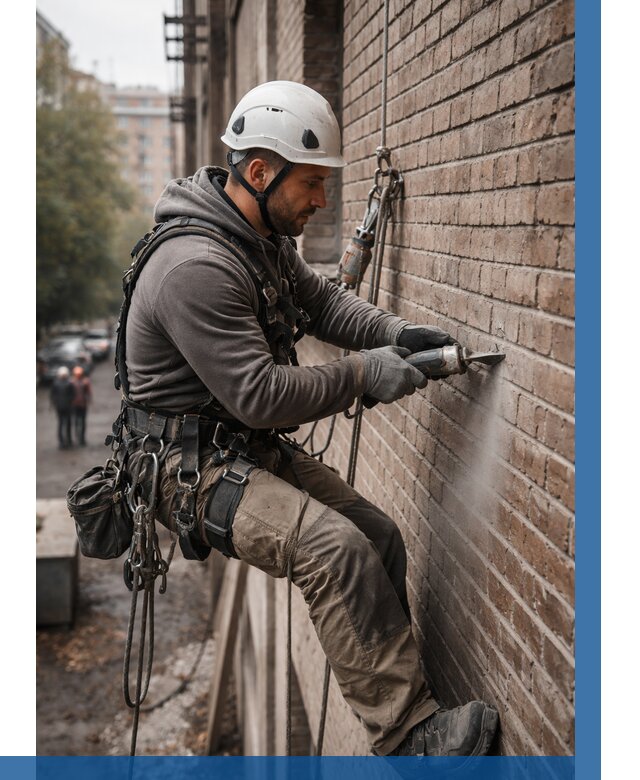 Расшивка кирпичных швов в Приморско-Ахтарске от 608 р. | ВЫСОТНИК-Прр