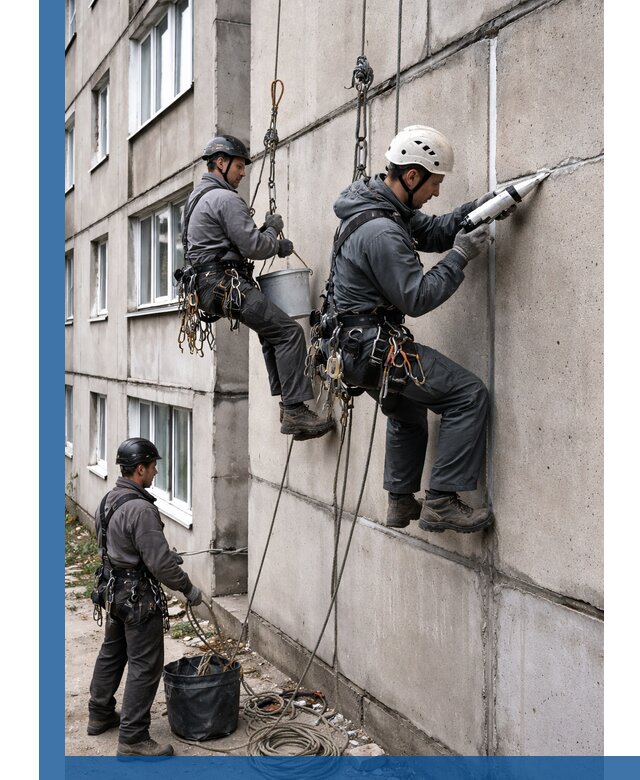 Герметизация межпанельных швов в Приморско-Ахтарске с гарантией герметичности