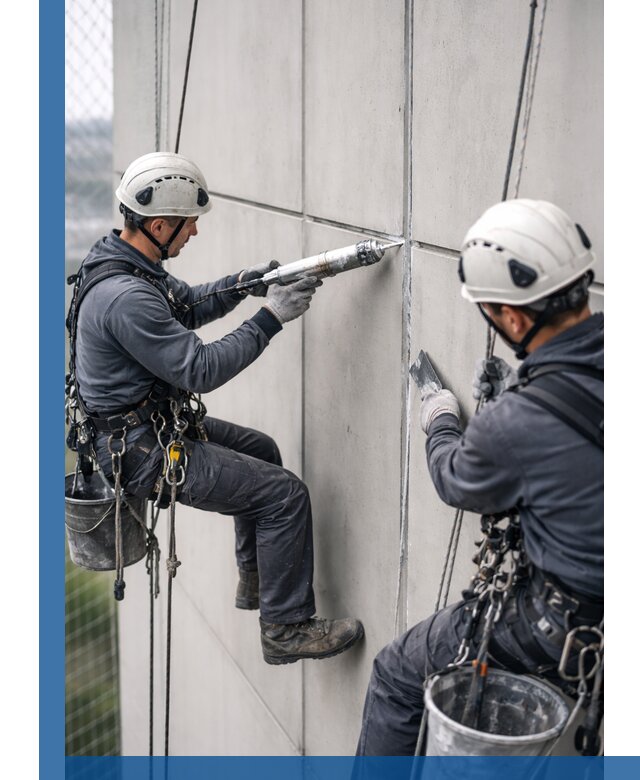 Первичная герметизация швов фасадов и кровель в Приморско-Ахтарске