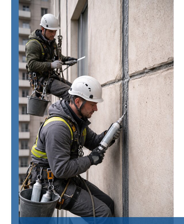 Герметизация деформационных швов фасада в Приморско-Ахтарске качественно