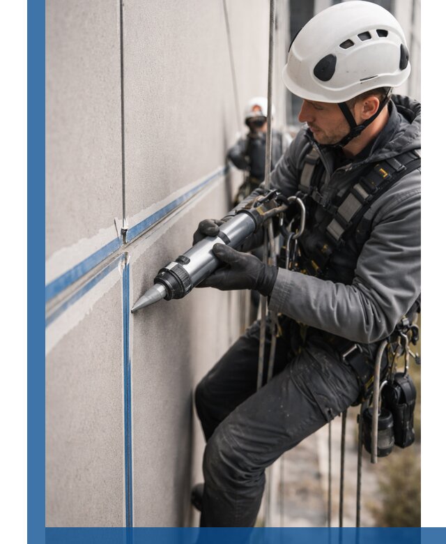 Герметизация стыков фасадных панелей в Приморско-Ахтарске качественно и быстро