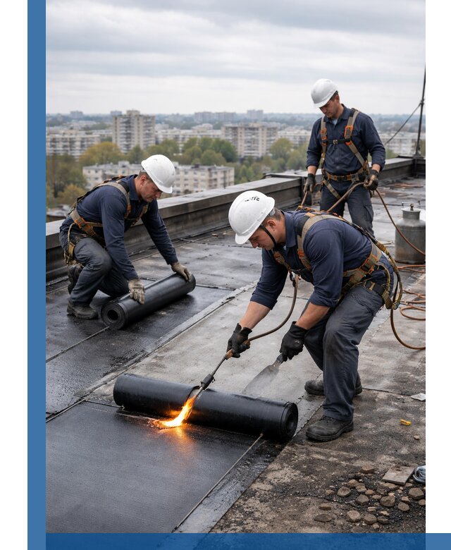 Ремонт наплавляемой кровли в Приморско-Ахтарске качественно и надежно