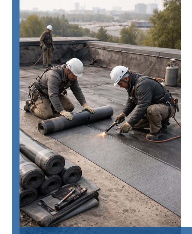 Монтаж мягкой кровли в Приморско-Ахтарске профессионально и надежно