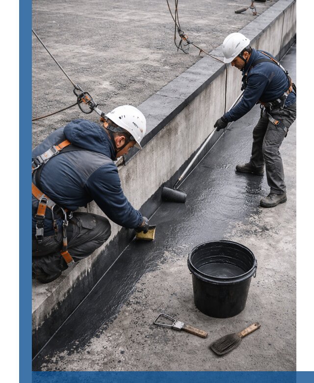 Гидроизоляция кровли жидкой резиной профессионально в Приморско-Ахтарске