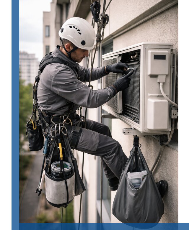 Обслуживание внешнего блока кондиционера в Приморско-Ахтарске профессионально