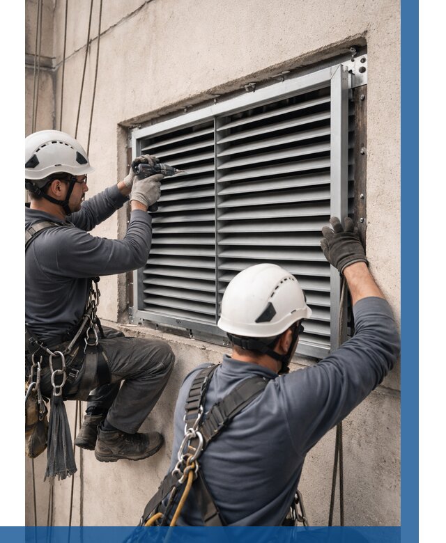 Монтаж вентиляционных решеток в Приморско-Ахтарске от 4562 р. | ВЫСОТНИК-Прр