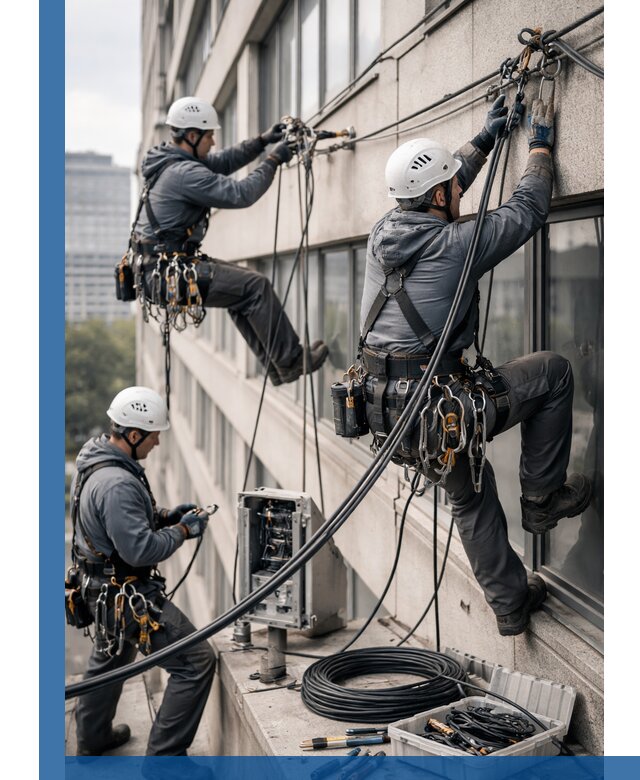 Прокладка оптоволоконного кабеля в Приморско-Ахтарске под ключ с тестированием