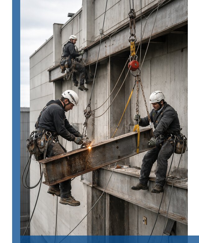 Демонтаж металлоконструкций на высоте в Приморско-Ахтарске под ключ