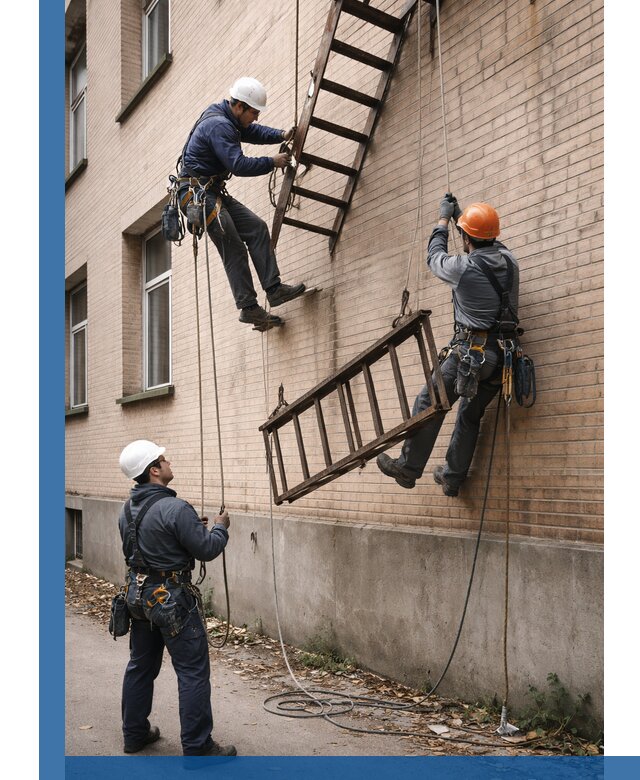 Демонтаж пожарной лестницы в Приморско-Ахтарске быстро и безопасно