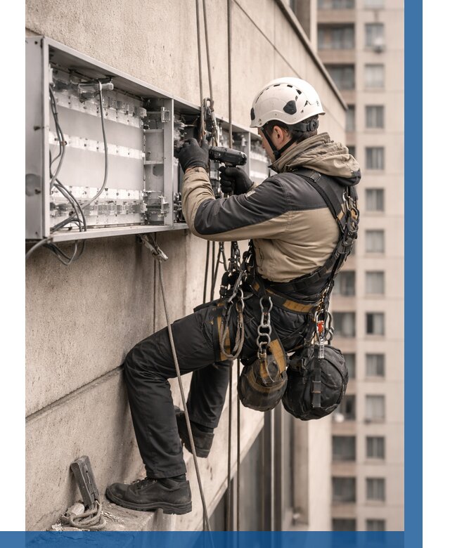 Ремонт вывески на высоте в Приморско-Ахтарске от 4562 р. | ВЫСОТНИК-Прр