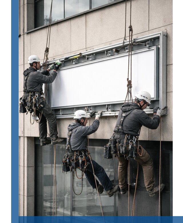 Профессиональный монтаж светового короба под ключ в Приморско-Ахтарске