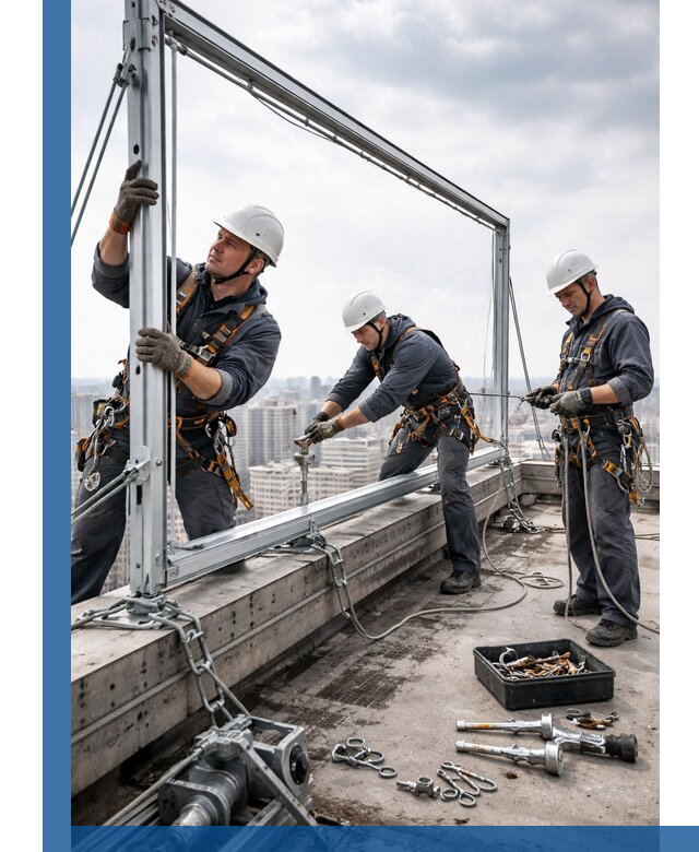 Монтаж крышных рекламных конструкций под ключ в Приморско-Ахтарске