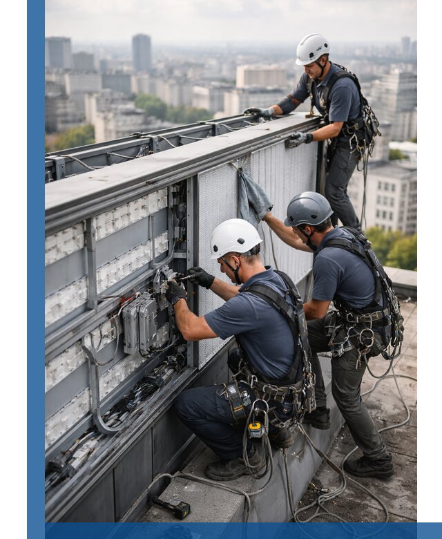 Профессиональное обслуживание крышной рекламы в Приморско-Ахтарске под ключ