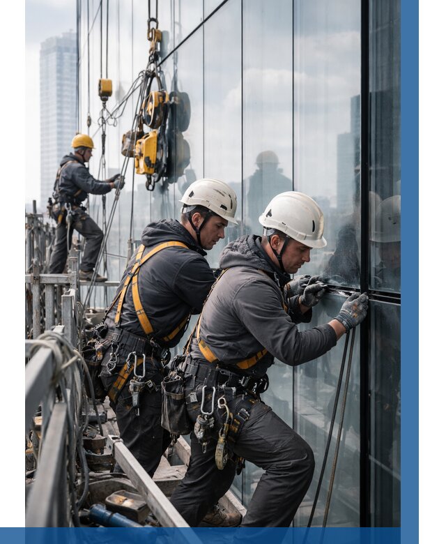 Структурное остекление фасадов в Приморско-Ахтарске от 9631 р. | ВЫСОТНИК-Прр