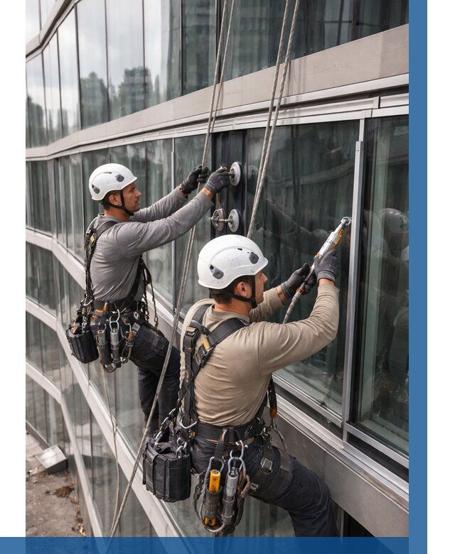 Радиусное остекление фасада в Приморско-Ахтарске от 12166 р. | ВЫСОТНИК-Прр