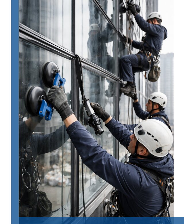 Радиусное остекление фасадов под ключ в Приморско-Ахтарске с гарантиями