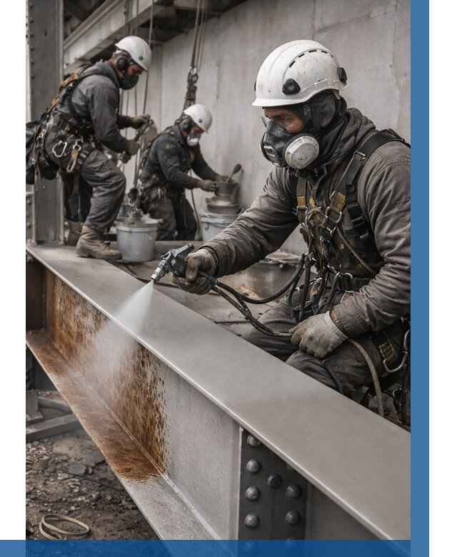 Антикоррозионная покраска металла в Приморско-Ахтарске от 710 р. | ВЫСОТНИК-Прр