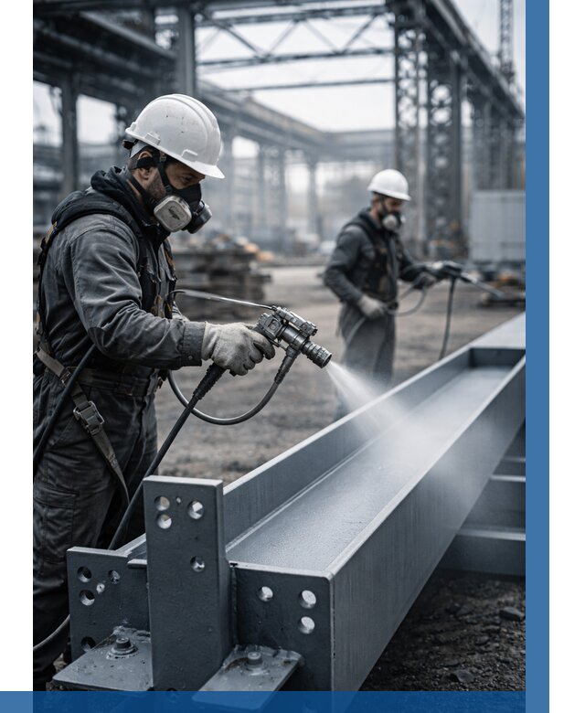 Антикорроз. обработка металлоконстр. в Приморско-Ахтарске от 456 р. | ВЫСОТНИК-Прр