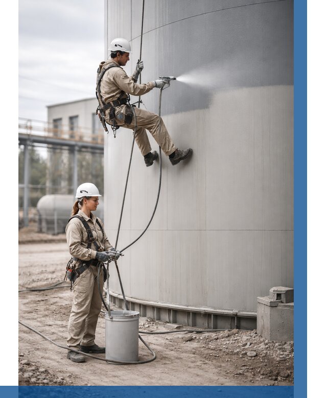 Покраска резервуаров в Приморско-Ахтарске от 1217 р. | ВЫСОТНИК-Прр — заказать