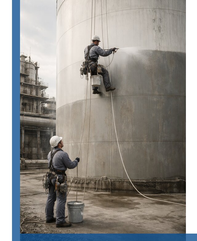 Покраска стальных резервуаров и емкостей в Приморско-Ахтарске профессионально