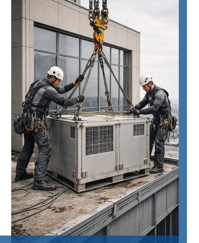 Такелажные работы на высоте в Приморско-Ахтарске от 8110 р. | ВЫСОТНИК-Прр