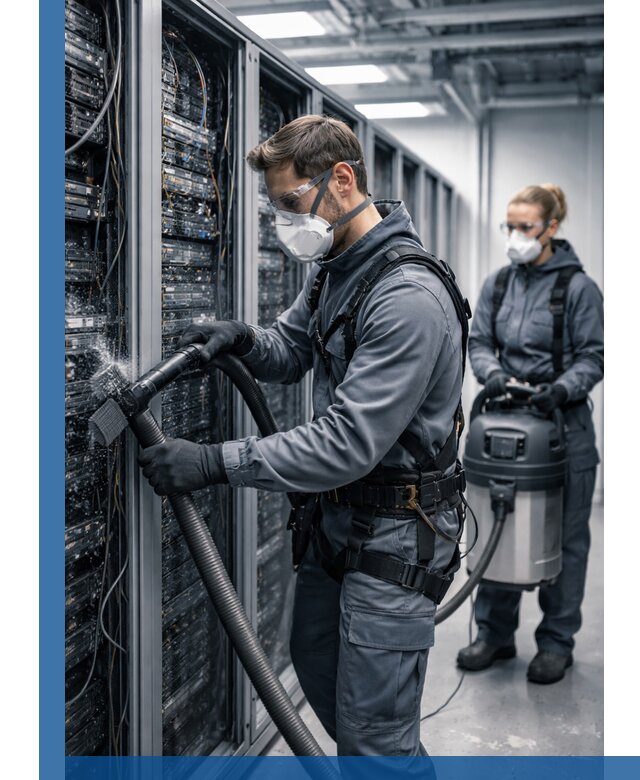 Обеспыливание серверной комнаты в Приморско-Ахтарске, профессиональная очистка