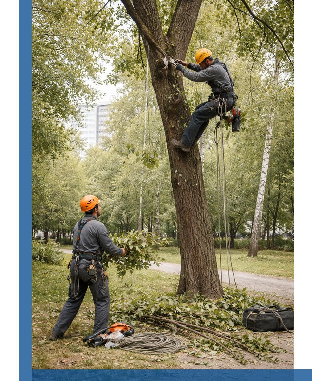 Санитарная обрезка деревьев в Приморско-Ахтарске, профессионально и безопасно