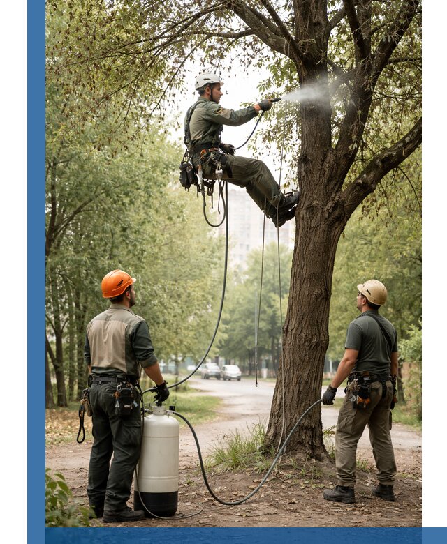 Обработка деревьев от вредителей в Приморско-Ахтарске профессиональная защита