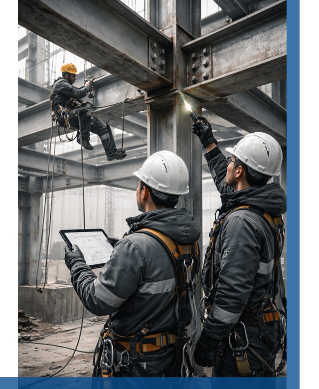 Обследование металлоконструкций в Приморско-Ахтарске от 5576 р. | ВЫСОТНИК-Прр